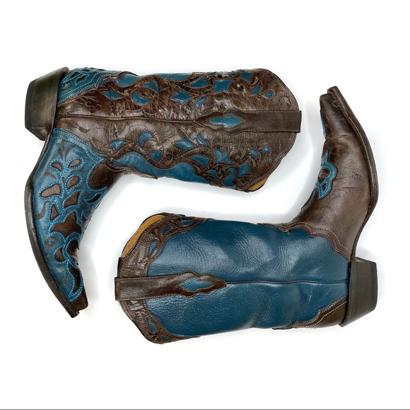 Cowboy Pro Shoes - COWBOY PRO Leather Western Boots